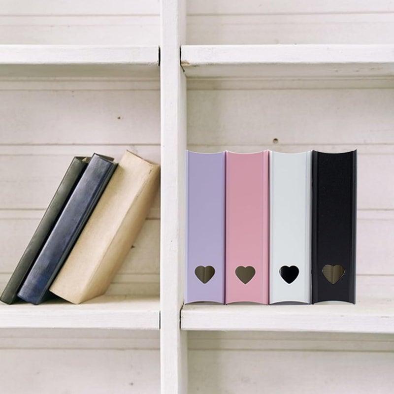 Ablus A5 Kpop Photocard Binder, 2 Ring Binder Photo Album for Fujifilm Instax Mini Camera Polaroid Printer Photo Film, 2x3 inch Kpop Photocard Holder Book with 25 Pages 4 Pocket (Black) - Image 5